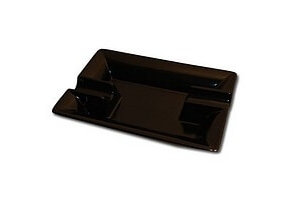 Black Ceramic Ashtray