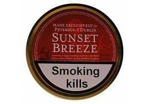 Peterson pipe tobacco Sunset Breeze 50g Tin