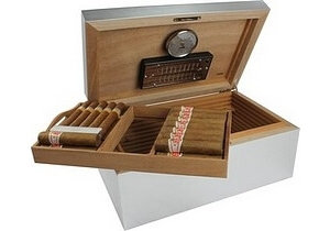 Adorini Humidor Aluminium Deluxe Large