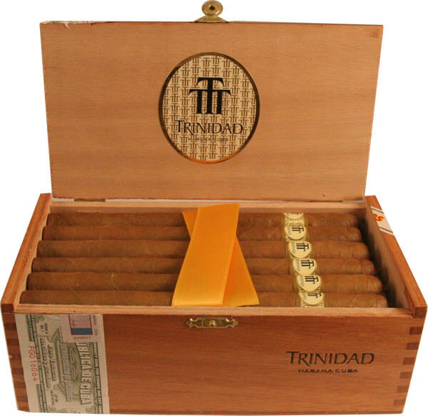 box of trinidad fundadores cigars