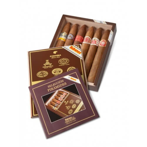EMS Seleccion Piramides Gift Box – 6 Habanos Piramides Cigars