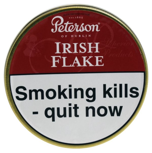 Peterson Pipe Tobacco Irish Flake 50g Tin