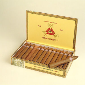 box of montecristo no 2 cigars