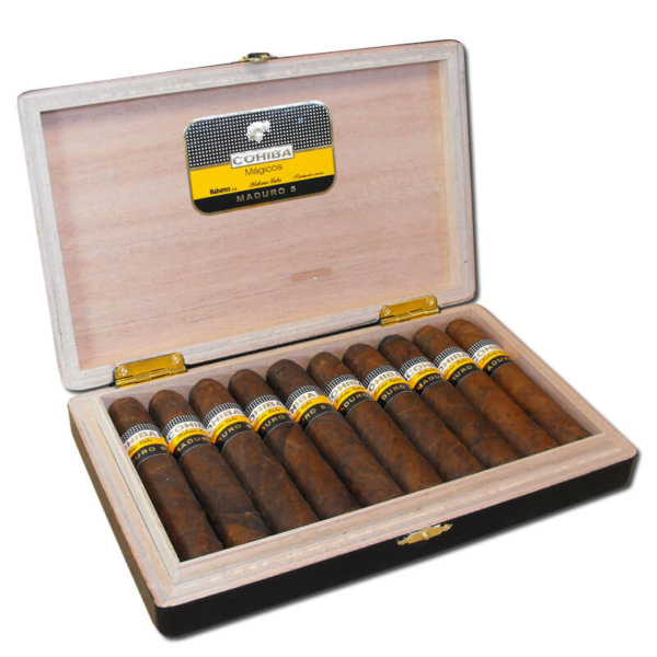 box of cohiba maduro 5 magicos cigars
