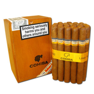 box of cohiba siglo 3 cigars