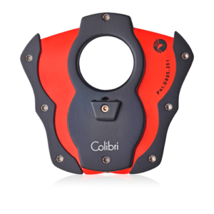 Colibri Cut Cutter-Rubberized Black & Red Blades