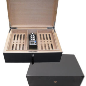 Villa Spa Cigar Humidor – up to 200 cigars capacity – Dark Grey