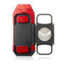 Colibri Boss III - Triple-Jet Flame Red Lighter with Cigar Cutter - Image 2