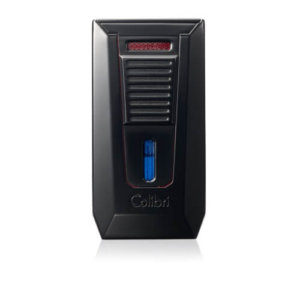 COLIBRI SLIDE DOUBLE-JET FLAME LIGHTER BLACK