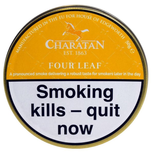 Charatan Four Leaf Pipe Tobacco 50g Tin (Dunhill Apertif) 5 x 50g Tins