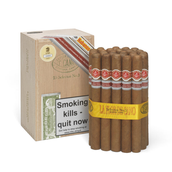 La Flor de Cano Selectos No.3 - UK Habanos Regional Edition