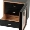 Black Cabinet Humidor for up to 50 Cigars - Image 2